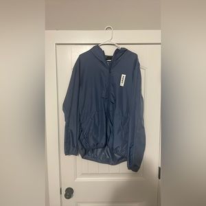 NWOT Adidas windbreaker Large